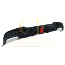Load image into Gallery viewer, LED Style Gloss Black Rear Diffuser Quad Exhaust for BMW E90 E91 3 Series 05-13
