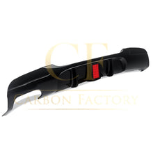 Load image into Gallery viewer, LED Style Gloss Black Rear Diffuser Twin Exhaust for BMW E92 E93 3 Series 05-13
