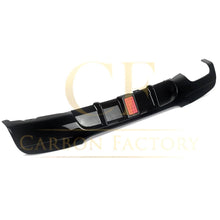 Load image into Gallery viewer, LED Style Gloss Black Rear Diffuser Twin Exhaust for BMW E92 E93 3 Series 05-13
