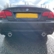 Load image into Gallery viewer, MP Style Gloss Black Rear Diffuser Dual Exhaust for BMW E92 E93 3 Series 05-13
