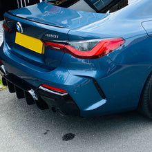 Load image into Gallery viewer, MP Style Gloss Black Rear Diffuser for BMW 4 Series G22 G23 20-Present
