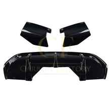 Load image into Gallery viewer, MP Style Gloss Black Rear Diffuser for BMW F16 X6 14-19

