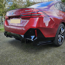 Load image into Gallery viewer, MP Style Gloss Black Rear Diffuser for BMW G60 5 Series 24-Present
