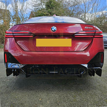 Load image into Gallery viewer, MP Style Gloss Black Rear Diffuser for BMW G60 5 Series 24-Present
