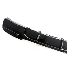Load image into Gallery viewer, MP Style Gloss Black Rear Diffuser Twin Exhaust for BMW E90 E91 3 Series 05-13

