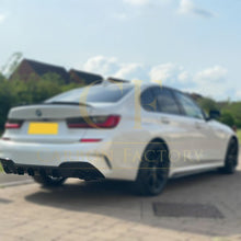 Load image into Gallery viewer, RK Style Gloss Black Rear Diffuser Dual Exhaust for BMW 3 Series G20 G21 Pre-LCI 19-22
