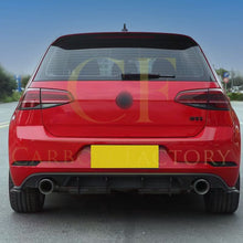 Load image into Gallery viewer, TR Style Gloss Black Rear Diffuser for VW Golf MK7.5 GTI 17-20
