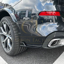 Load image into Gallery viewer, V Style Gloss Black Rear Diffuser for BMW G05 X5 19-25
