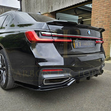 Load image into Gallery viewer, V Style Gloss Black Rear Diffuser for BMW G12 7 Series LCI 20-23
