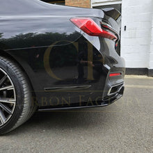 Load image into Gallery viewer, V Style Gloss Black Rear Diffuser for BMW G12 7 Series LCI 20-23
