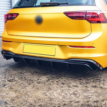 Load image into Gallery viewer, PRO Style Gloss Black Rear Diffuser for VW Golf MK8 21-Present
