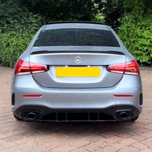 Load image into Gallery viewer, A35 Style Rear Diffuser &amp; Twin Exhaust Tips for Mercedes Benz W177 A Class 18-25
