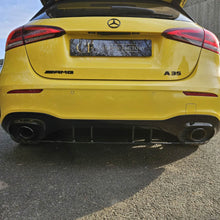 Load image into Gallery viewer, A35 Style Rear Diffuser &amp; Twin Exhaust Tips for Mercedes Benz W177 A Class 18-25
