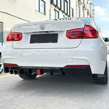 Load image into Gallery viewer, V Style Gloss Black Diffuser for BMW F30 F31 3 Series 12-19
