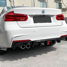 Load image into Gallery viewer, V Style Gloss Black Diffuser for BMW F30 F31 3 Series 12-19
