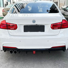 Load image into Gallery viewer, V Style Gloss Black Diffuser for BMW F30 F31 3 Series 12-19
