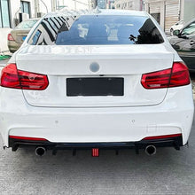 Load image into Gallery viewer, V Style Gloss Black Diffuser for BMW F30 F31 3 Series 12-19
