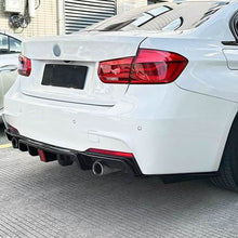 Load image into Gallery viewer, V Style Gloss Black Diffuser for BMW F30 F31 3 Series 12-19
