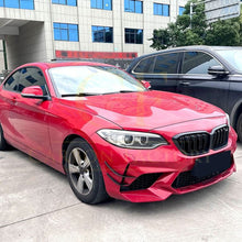 Load image into Gallery viewer, Gloss Black Front Bumper Canards for BMW F87 M2 OG 14-20
