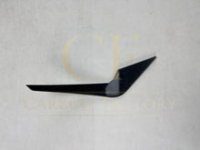 Load image into Gallery viewer, Gloss Black Front Bumper Canards for BMW F87 M2 OG 14-20
