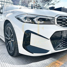 Load image into Gallery viewer, Gloss Black Front Bumper Trims for BMW 3 Series G20 G21 LCI 23-25
