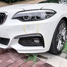 Load image into Gallery viewer, Gloss Black Front Bumper Trims for BMW F22 F23 2 Series 14-20
