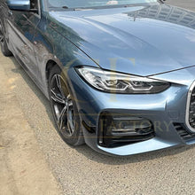 Load image into Gallery viewer, Gloss Black Front Bumper Trims for for BMW G22 G23 4 Series 20-Present

