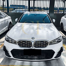 Load image into Gallery viewer, Gloss Black Front Canards for BMW 3 Series G20 G21 LCI 23-25
