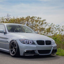 Load image into Gallery viewer, Gloss Black Front Canards for BMW E90 3 Series LCI 09-13
