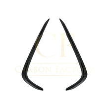 Load image into Gallery viewer, Gloss Black Front Canards for BMW F10 F11 5 Series 11-17

