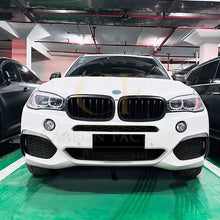 Load image into Gallery viewer, Gloss Black Front Canards for BMW F15 X5 14-18
