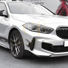 Load image into Gallery viewer, Gloss Black Front Canards for BMW F40 1 Series 19-24
