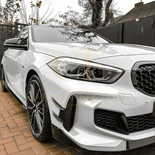 Load image into Gallery viewer, Gloss Black Front Canards for BMW F40 1 Series 19-24
