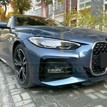 Load image into Gallery viewer, Gloss Black Front Canards for BMW G22 G23 4 Series 20-Present
