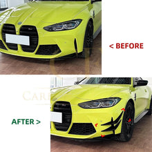 Load image into Gallery viewer, Gloss Black Front Canards for BMW G80 M3 G82 G83 M4 21-Present
