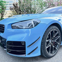 Load image into Gallery viewer, Gloss Black Front Canards for BMW G87 M2 23-Present
