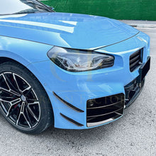 Load image into Gallery viewer, Gloss Black Front Canards for BMW G87 M2 23-Present
