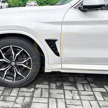 Load image into Gallery viewer, Gloss Black Front Fender Trims for BMW G01 X3 G02 X4 18-24
