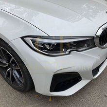 Load image into Gallery viewer, Gloss Black Headlight Trims for BMW 3 Series G20 G21 Pre-LCI 19-22
