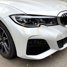 Load image into Gallery viewer, Gloss Black Headlight Trims for BMW 3 Series G20 G21 Pre-LCI 19-22
