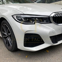 Load image into Gallery viewer, Gloss Black Headlight Trims for BMW 3 Series G20 G21 Pre-LCI 19-22
