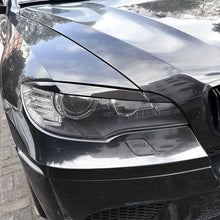 Load image into Gallery viewer, Gloss Black Headlight Trims for BMW E71 X6 08-14
