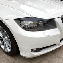 Load image into Gallery viewer, Gloss Black Headlight Trims for BMW E90 E91 3 Series 05-13
