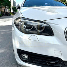 Load image into Gallery viewer, Gloss Black Headlight Trims for BMW F10 F11 5 Series inc M5 LCI 15-17
