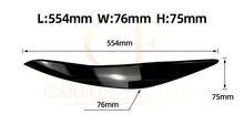 Load image into Gallery viewer, Gloss Black Headlight Trims for BMW F10 F11 5 Series inc M5 Pre-LCI 10-14
