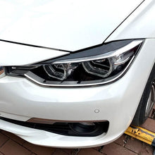 Load image into Gallery viewer, Gloss Black Headlight Trims for BMW F30 F31 3 Series 12-19
