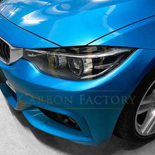 Load image into Gallery viewer, Gloss Black Headlight Trims for BMW F32 F33 F36 4 Series 14-20
