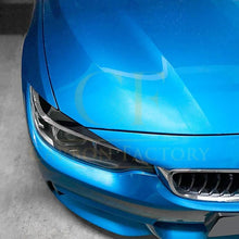 Load image into Gallery viewer, Gloss Black Headlight Trims for BMW F32 F33 F36 4 Series 14-20

