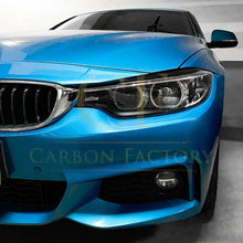Load image into Gallery viewer, Gloss Black Headlight Trims for BMW F32 F33 F36 4 Series 14-20
