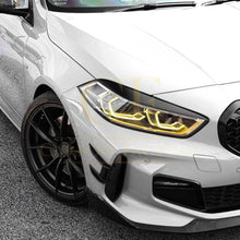 Load image into Gallery viewer, Gloss Black Headlight Trims for BMW F40 1 Series 19-24
